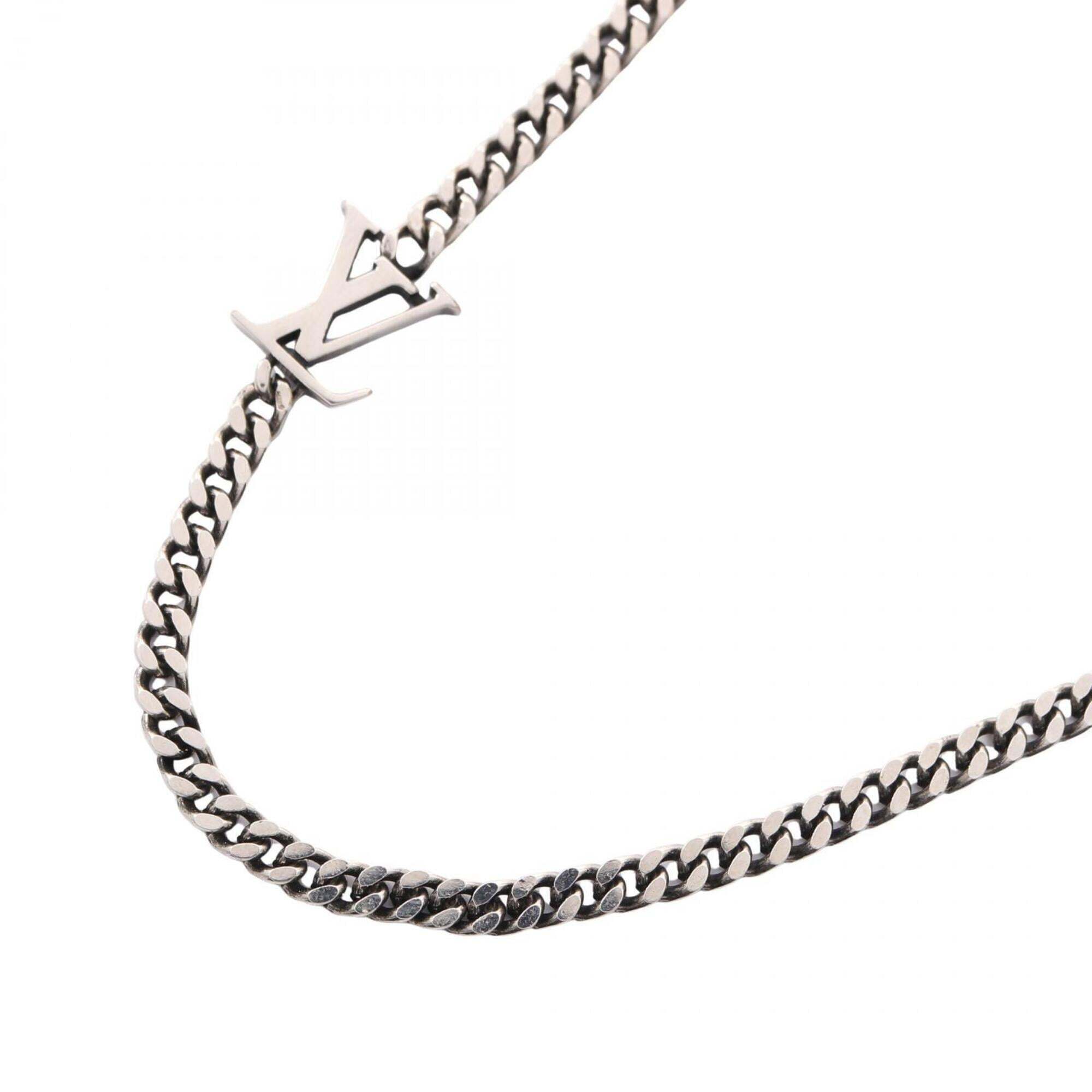 Louis Vuitton Silver Necklace 1290$